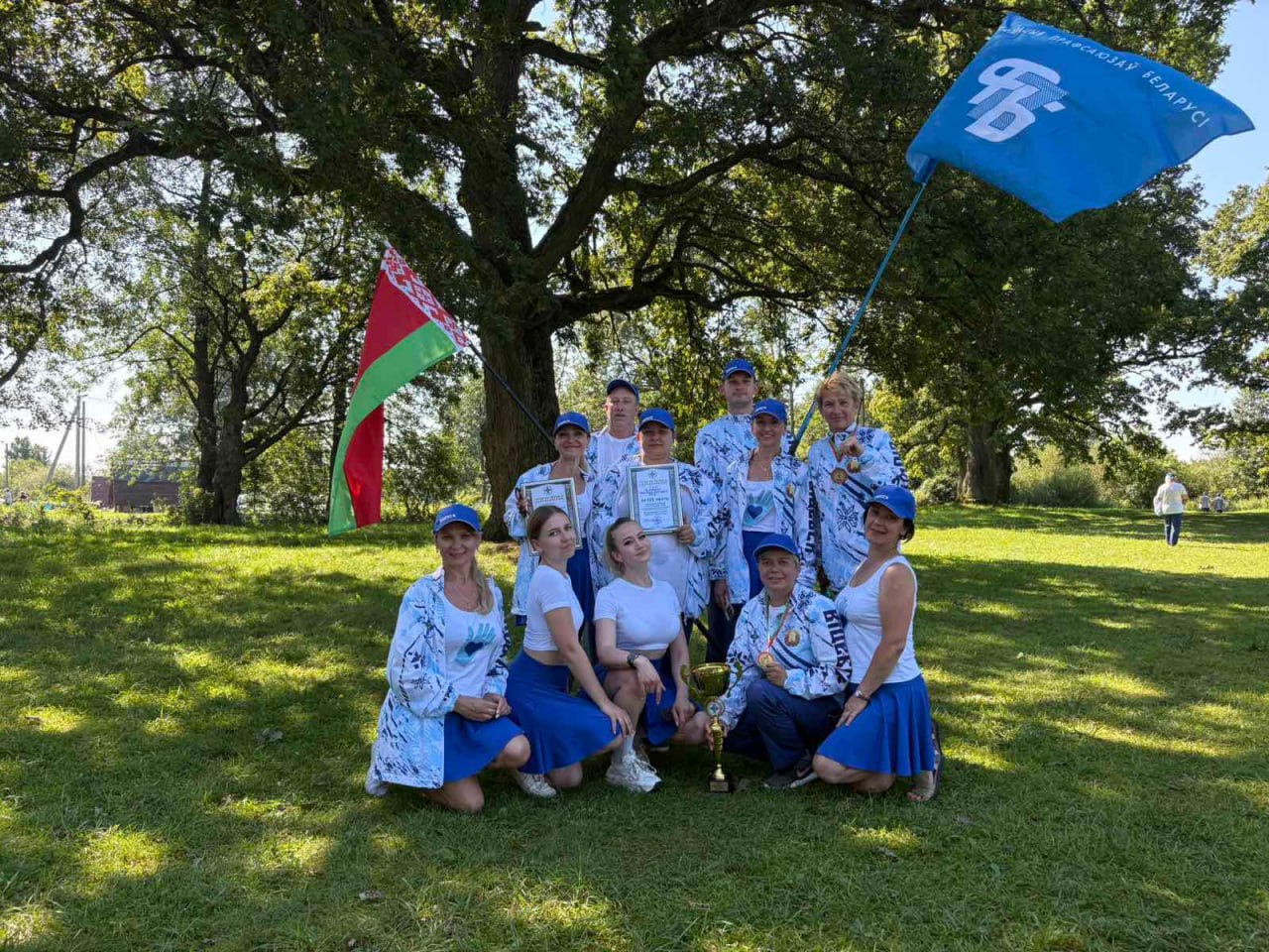 Поздравляем команду Витебской областной организации Белорусского профсоюза работников здравоохранения с блестящей победой на республиканском туристическом слете!