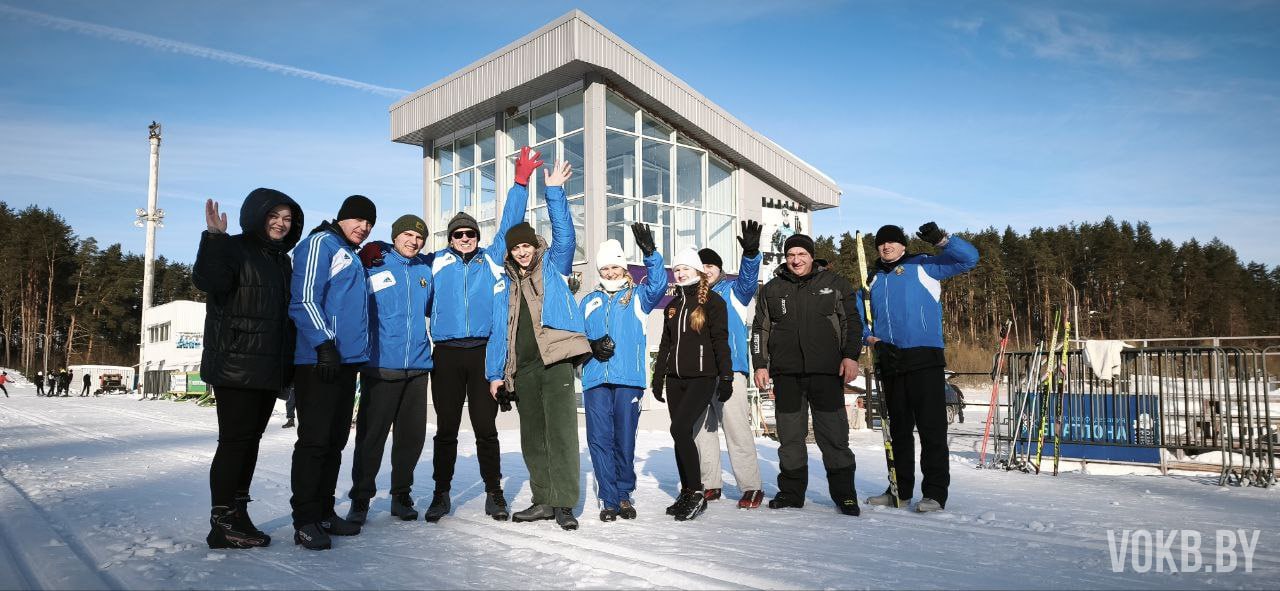 На лыжне — за сильную и мирную Беларусь! 